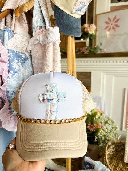 Cross Trucker Hat